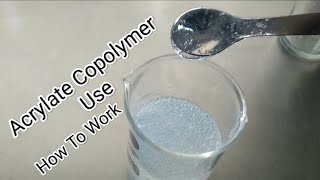 Acrylate Copolymer Gel  How To Make Gel  Acrylate Copolymer Thickener [upl. by Zoarah]