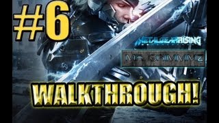 Metal Gear Rising Revengeance Walkthrough 6 Pole Arm so good Gameplay Walkthrough 1080p [upl. by Edette]