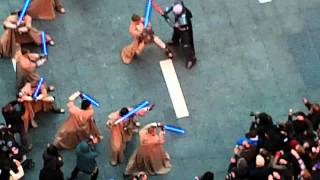 Star Wars Old Republic Flash Mob  Times SquareMOV [upl. by Lerad17]