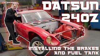 EPISODE 7 Reviving a Classic Installing Brakes amp New Fuel Tank on Our Datsun 240Z [upl. by Maegan691]