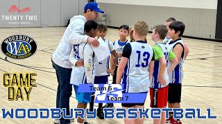 Woodbury WAA 4th grade Basketball team 6 vs 7 [upl. by Landau56]