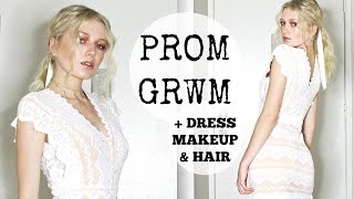 PROM GRWM 2017  Makeup Outfit amp Hair [upl. by Shuping]