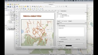 Make a Static Map with QGIS [upl. by Riker321]