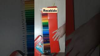 60 EcoLápis de Aquarela FaberCastell art fabercastell ecolapis ecolapices [upl. by Onitsirc]