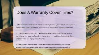 Does A Warranty Cover Tires  CountyOfficeorg [upl. by Agripina617]