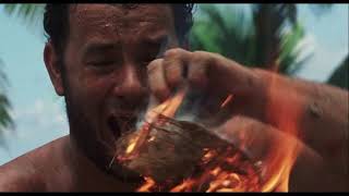 Cast Away 2000 film  Tom Hanks scene [upl. by Novets]