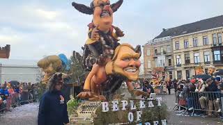 Aalst Belgium 🇧🇪 Carnival 2024   4k 60fpstravel 4k 60fps [upl. by Eniluqcaj]