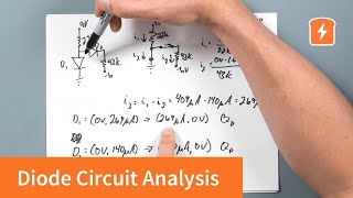 Solving Diode Circuits  Basic Electronics [upl. by Sachi443]