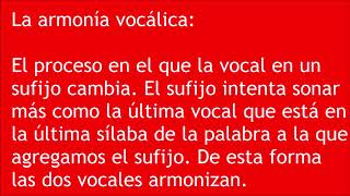 Clases De Turco 3  La Armonía Vocálica La Acentuación Y La Pronunciación [upl. by Ecire378]