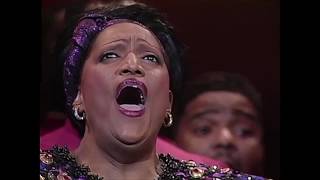 Jessye Norman sings quotCalvaryThey Crucified My Lordquot at Carnegie Hall [upl. by Cirda]