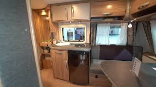 Interior view of caravan 2024 ERIBA nova light 465 [upl. by Inajar]