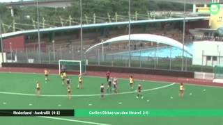 De goals van de Oranje Dames in Singapore [upl. by Airlee]