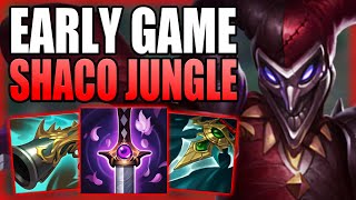 THIS IS HOW SHACO JUNGLE CAN COMPLETELY DOMINATE THE EARLY GAME  Gameplay Guide League of Legends [upl. by Arretak]