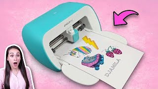 ZELF STICKERS MAKEN MET DIT TOFFE APPARAAT  Printen En Knippen Met Cricut DIY [upl. by Mahda]