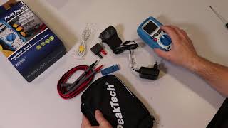 PeakTech 3440 Unboxing amp Software CATIII 1000 V Multimeter 50000 Counts  Deutsch ENG Sub [upl. by Ocnarf]