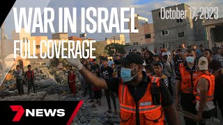 War between Israel amp Hamas Full Coverage Part 2  October 17 2023 [upl. by Adnik]