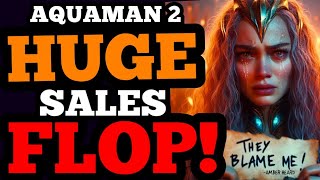 Breaking Aquaman 2 SALES FLOP Amber Heard BLAMED for DISASTER in CHINA [upl. by Eillom724]