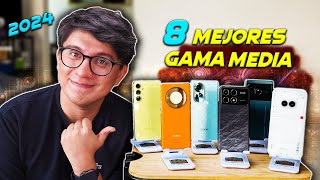 Top 8 mejores celulares gama media 2024 hasta ahora [upl. by Vasilis]