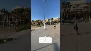 Faliro Beach Walk in Athens A Serene Stroll by the Aegean Sea faliro greek [upl. by Noslen]