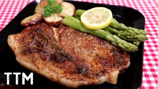 How to Cook a Pork Steak in the Slow Cooker  Easy Cooking [upl. by Norat]