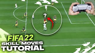 THE ONLY SKILL MOVES YOU NEED TO KNOW IN FIFA 22  TOP 8 SKILLS TUTORIAL [upl. by Margherita]