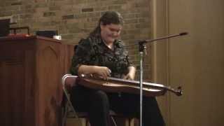 Sarah Morgan Sings Hangman  Roscoe Village UMC  Coshocton Dulcimer Days 2013 [upl. by Zurc509]