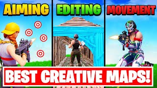 The BEST Creative Maps To Improve at Fortnite Tips amp Tricks [upl. by Ainerbas403]