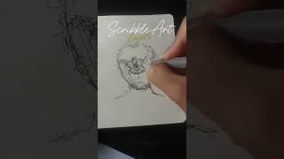 Scribble Art scribbles scribbleart art drawing draw doodle [upl. by Nairoc27]