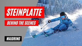 Skigebiet Steinplatte Waidring  Behind the Scenes mit Julian Witting  Vlog 1 [upl. by Ecnarepmet]