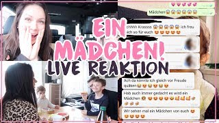 LIVE REAKTION auf unsere Tochter💗• Wir Kinder Freunde und Familie• Maria Castielle [upl. by Namlak]