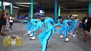 Jackson State New Uniforms  Marching Out Orange Blossom Classic 2023 [upl. by Kapeed409]