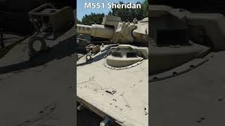 M551 Sheridan quotDestroyerquot at Tankland shorts [upl. by Anilecram]