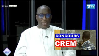 Cheikh Oumar Hann sur les résultats du concours CREM 2022 « Il reste juste la signature» [upl. by Dunson]