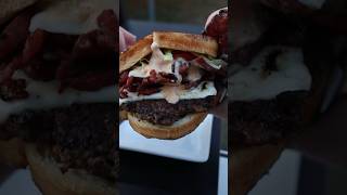 Cheesy Pastrami Burger burger pastrami hamburger burgerrecipe burgers [upl. by Drews]