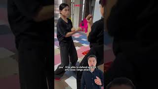 Wing Chun training to improve reaction speed kungfuskills martialarts wingchun [upl. by Noletta]