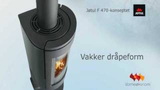 Jøtul F470 Serien  Varmeøkonomi AS [upl. by Nifares]