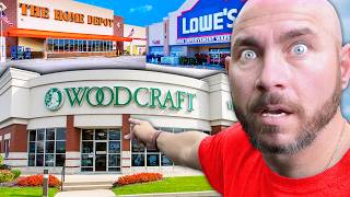 Woodcraft vs Home Depot vs Lowes  Which is Better [upl. by Mercado]