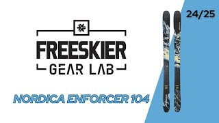 FREESKIER Gear Lab First Impression Nordica Enforcer 104 [upl. by Lee]