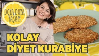 Yulaflı Diyet Kurabiye Tarifi  Pratik Kurabiye [upl. by Evoy]