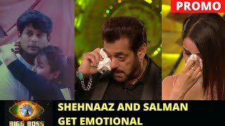 Shehnaaz Gill pays TRIBUTE to Sidharth Shukla with Tu Yaheen Hai song on Bigg Boss 15 Salman Khan [upl. by Caye]