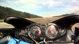 200mph Suzuki Hayabusa  Terminal Speed Run [upl. by Templa735]