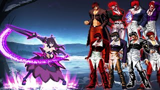 Mugen KOF Date a Live quotTohka Yatogamiquot vs Iori YAgami Team [upl. by Boutis]