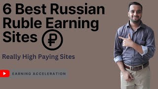 6 Best Russian Ruble Earning Sites Earn Money Doing Simple Tasks Online [upl. by Jevon]