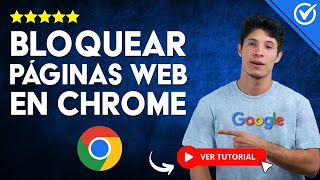 ¿Cómo BLOQUEAR PÁGINAS WEB en Google Chrome  ⛔ Evita los Anuncios de una web ⛔ [upl. by Acinorrev]