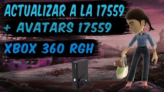 ⚙️Actualización 17559 kernel Xbox 360 RGH y 👱🏼Avatars👱🏼 17559 [upl. by Chem]