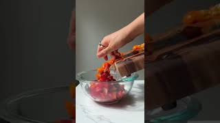 Probiotic rich fermented salsa recipe 🍅 fermented guthealth [upl. by Lunetta]