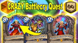 My Shudderwock Shaman in 2023 Is Better Than You May Think 2 At Wild Titans MiniSet  Hearthstone [upl. by Inoy]