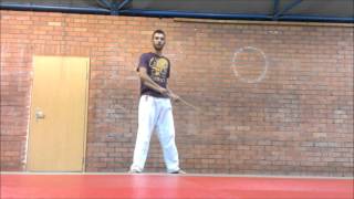 Bo Staff Spinning Tutorial 2  Vertical Body Spin [upl. by Jeffrey]