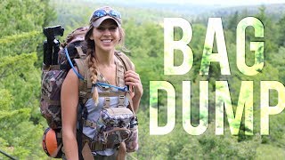 Backpacking ESSENTIALS  Bag Dump [upl. by Etteyafal119]