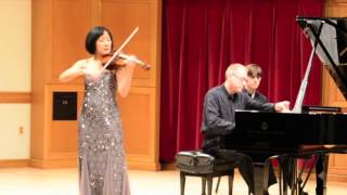 Ravel Tzigane for violin and piano [upl. by Liscomb]